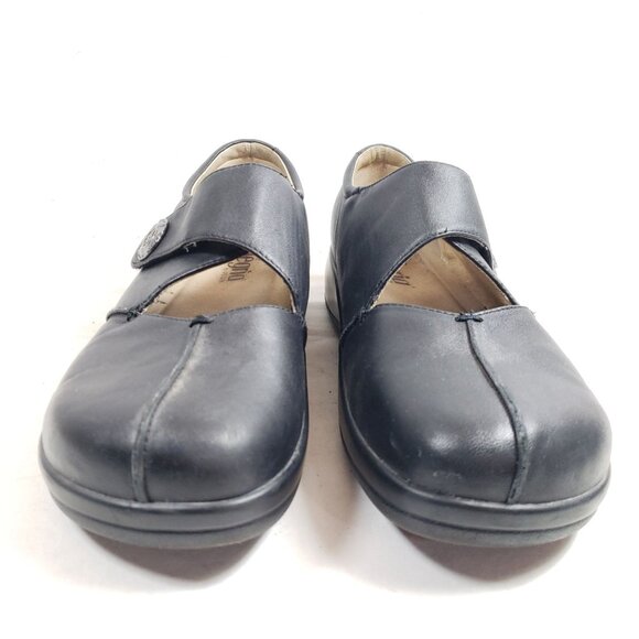 Alegria Women's Size 8 Kaitlyn Mary Jane Professional Shoes Black Leather - Picture 6 of 9